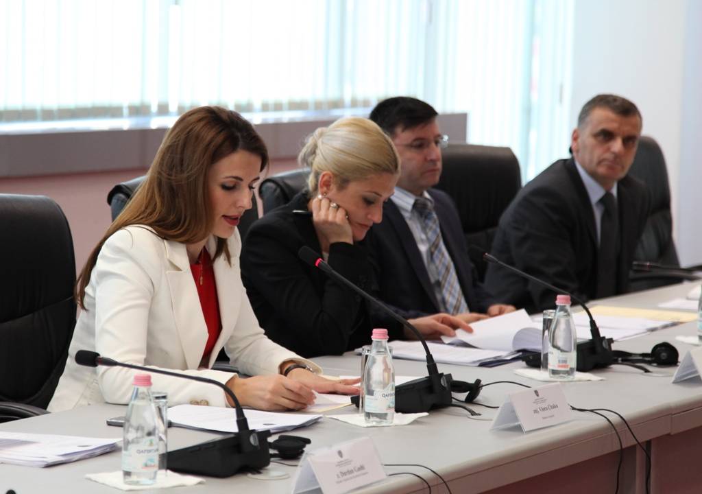 Ministrja Çitaku mban fjalim para Këshillit Kombëtar për Zhvillim Ekonomik të Kosovës