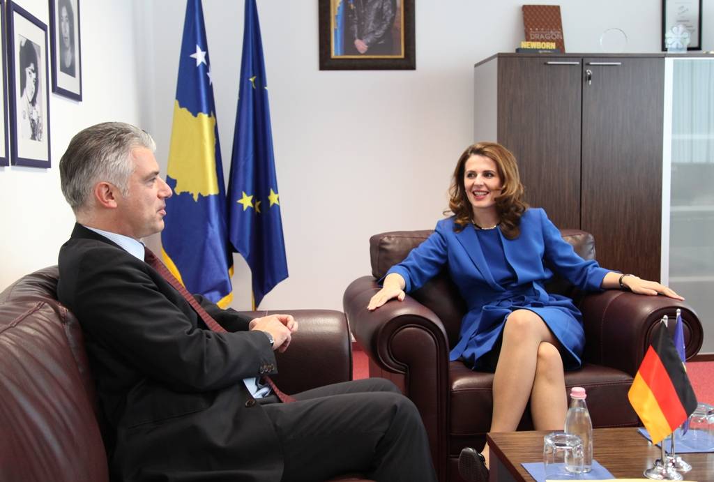 Ministrja Çitaku priti Kreun e Divizionit për Ballkanin Perëndimor në Ministrinë Gjermane të Punëve të Jashtme