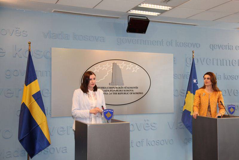 Švedska potvrđuje podršku o Evropskom putu Kosova