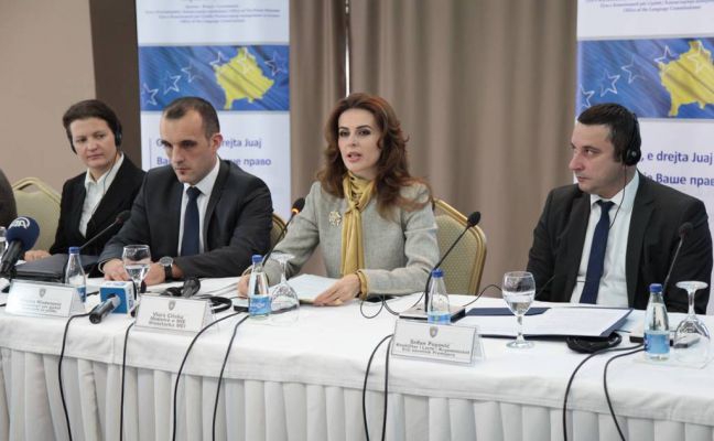 Promovimi i përdorimit të gjuhëve zyrtare në Kosovë ka mbështetjen e duhur