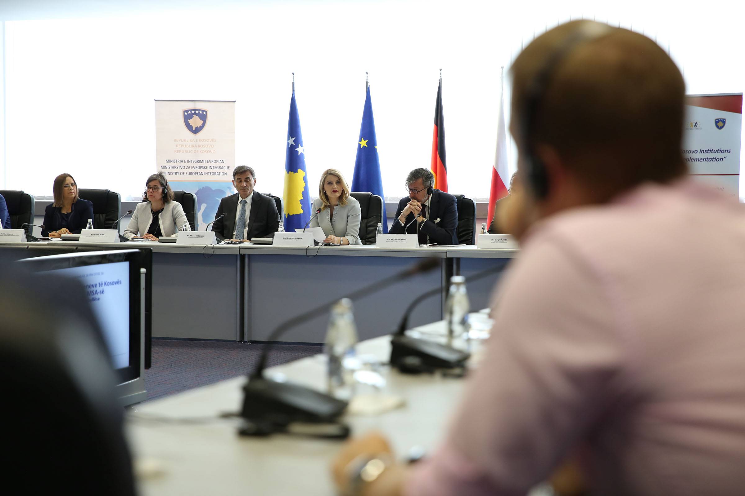 Ministrja Hoxha: Projekti i Binjakëzimit kontribues për fuqizimin e kapaciteteve njerëzore